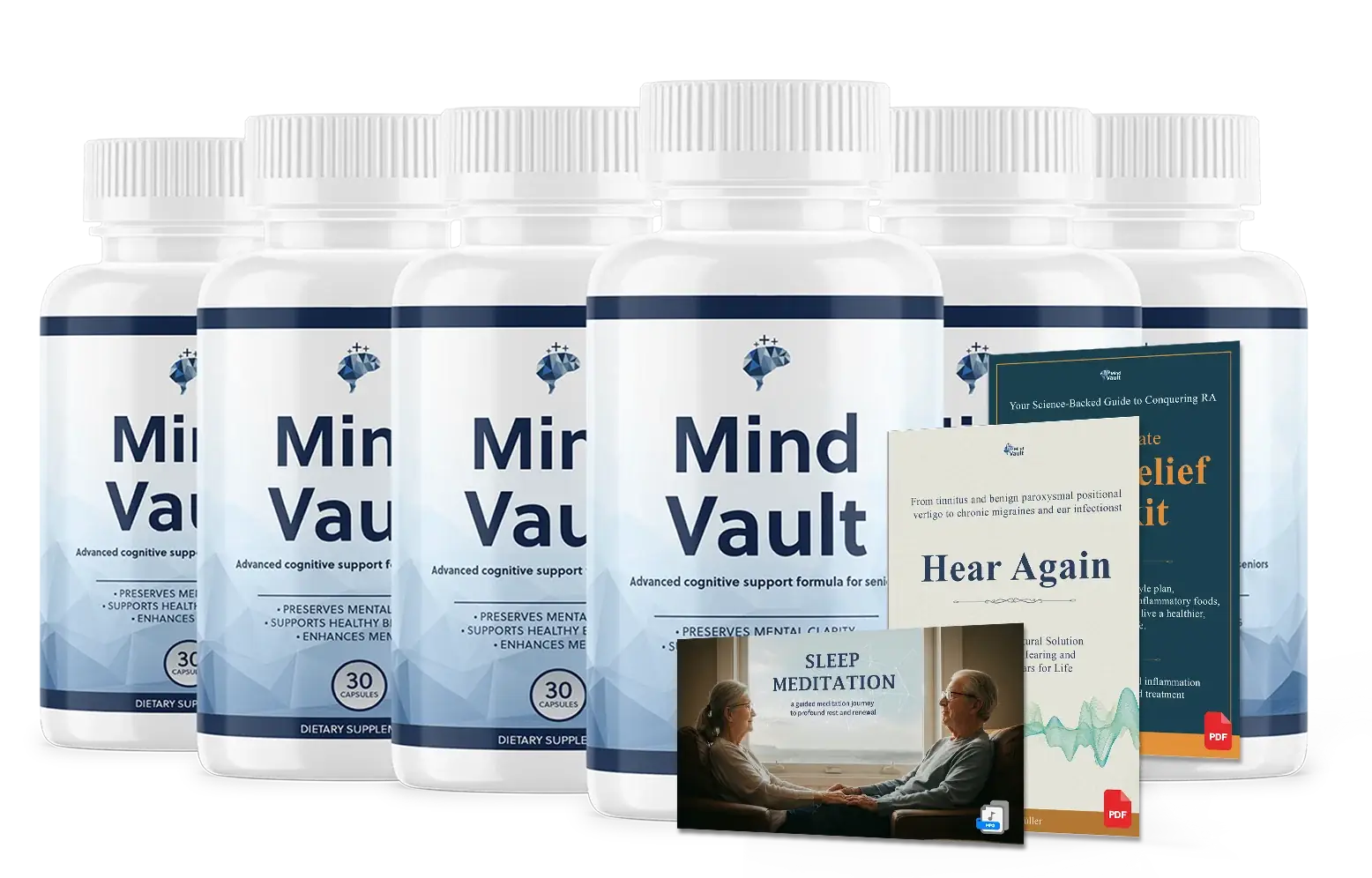 6 bottles Mind Vault