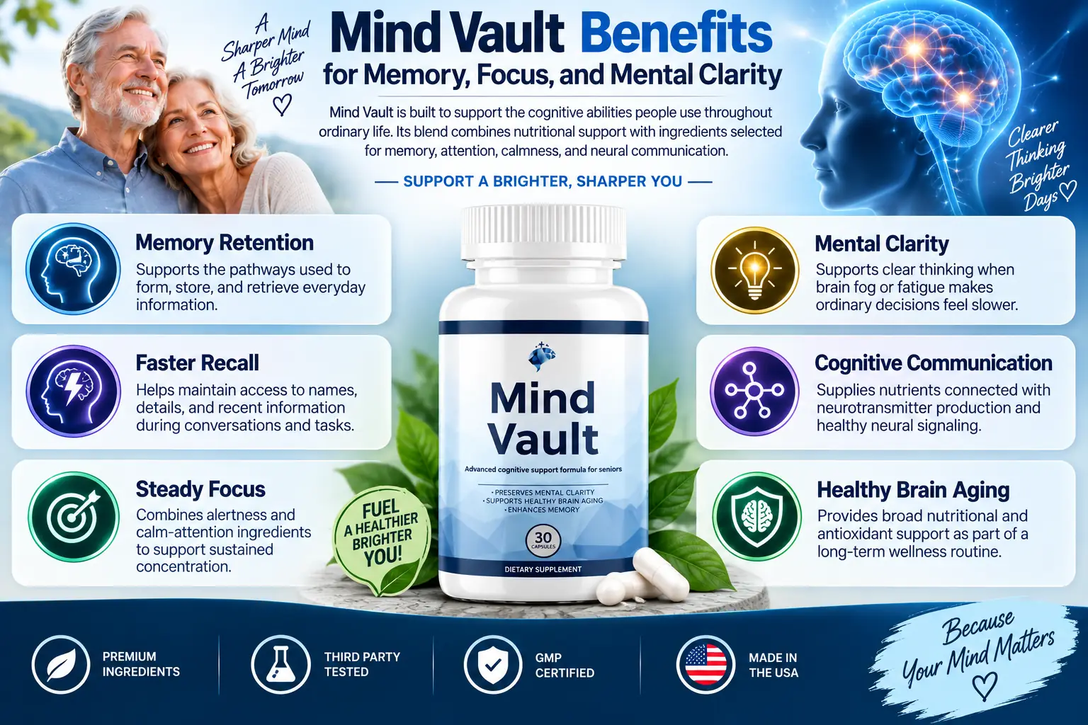 Mind Vault cognitive benefits
