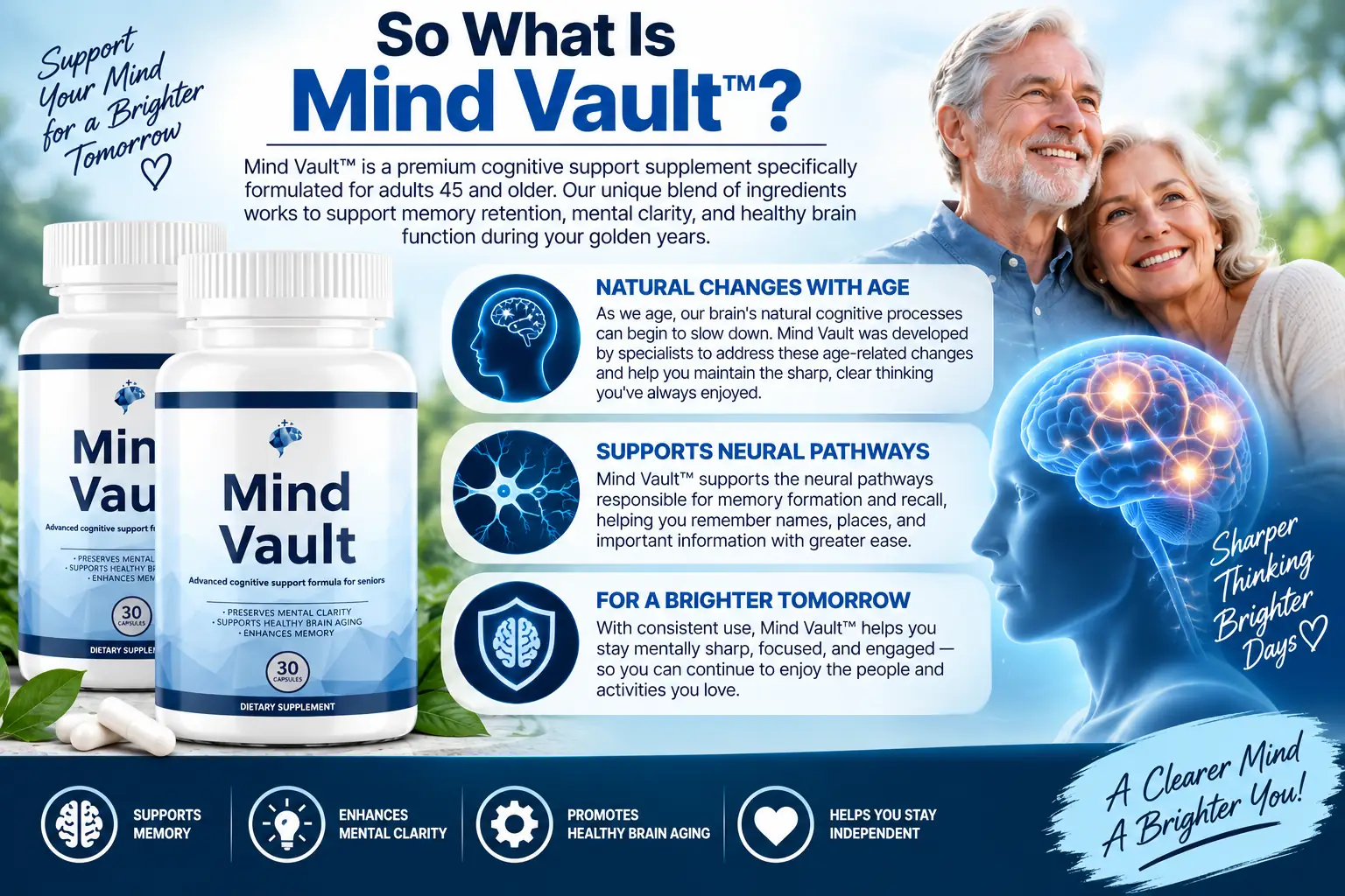 Mind Vault formula presentation